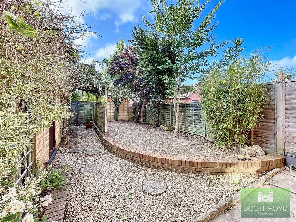 Rear garden