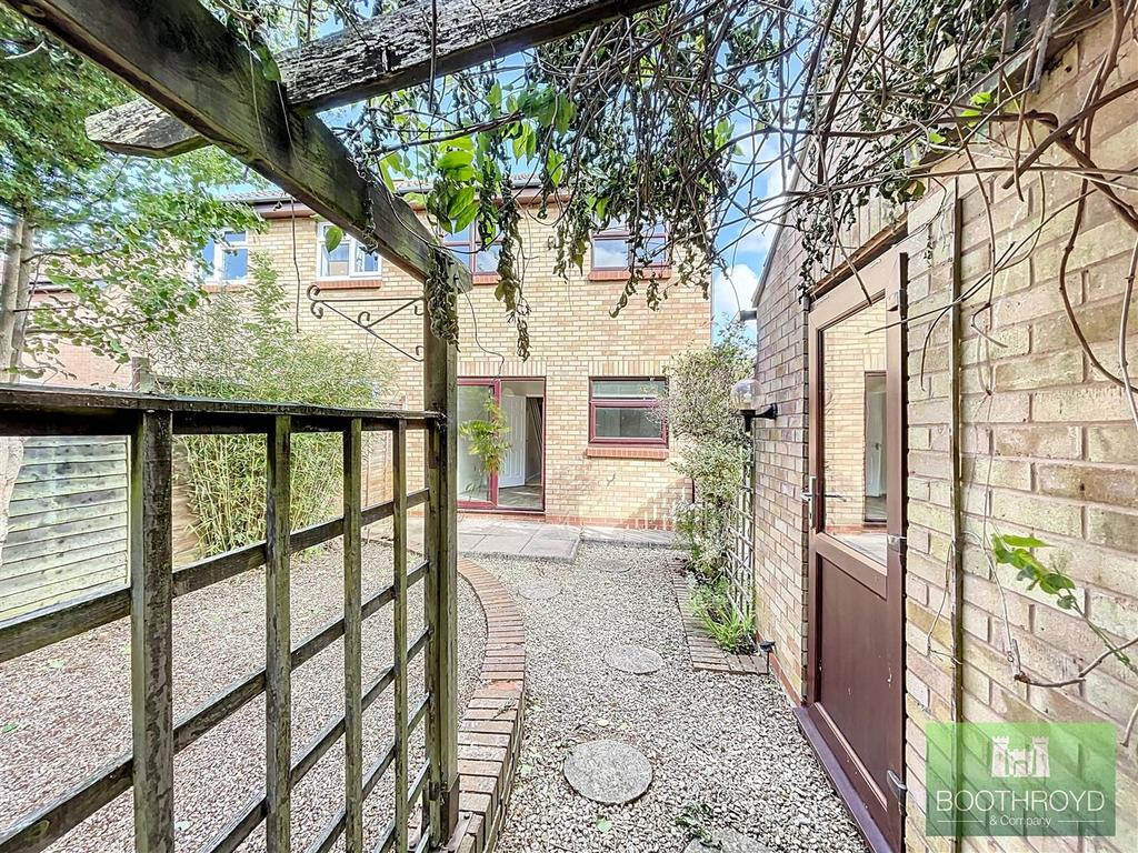 Rear garden