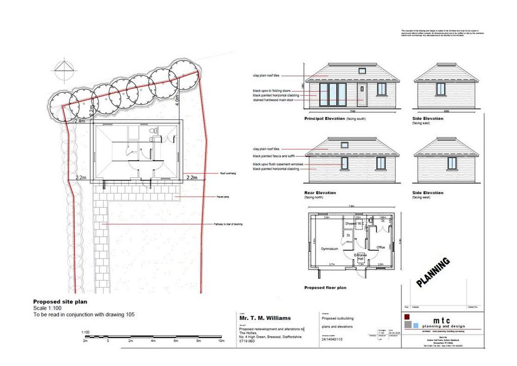 Garden outbuilding plans