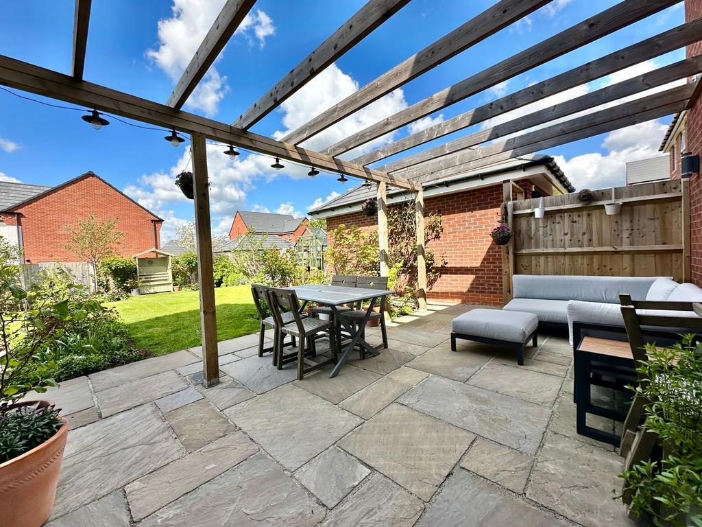 Patio view, garden