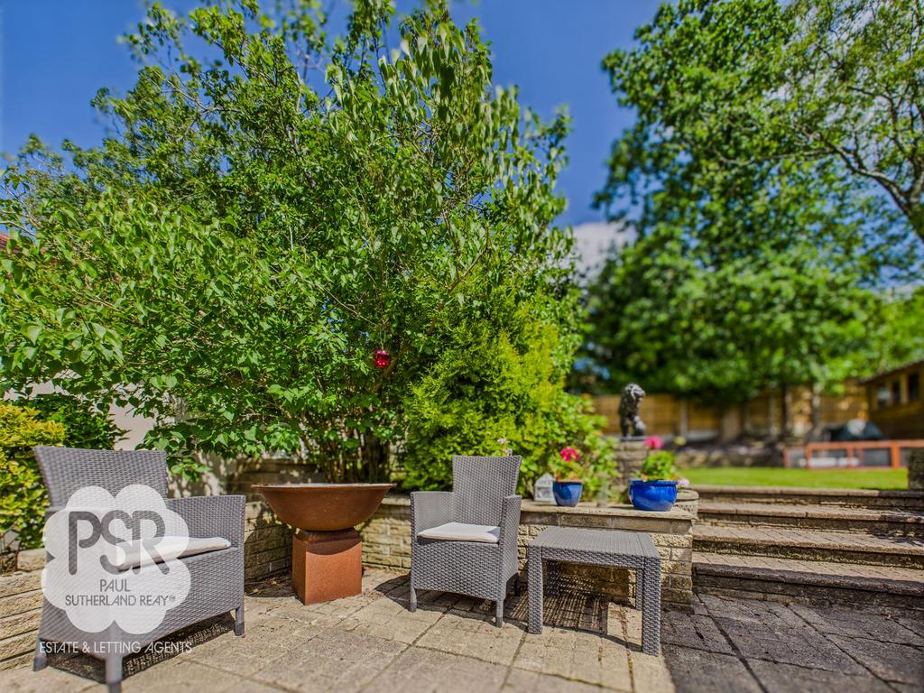 Patio Seating Area with Barbecues