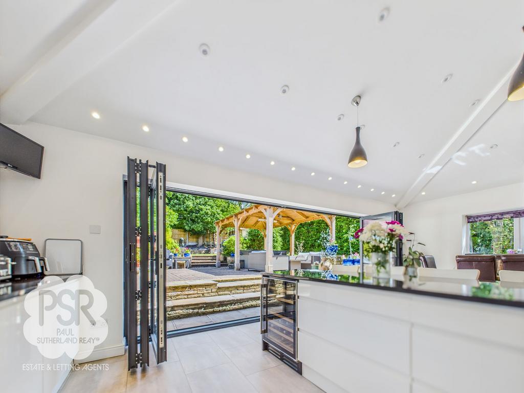 Living Kitchen Space - Stunning Double Bi-fold...