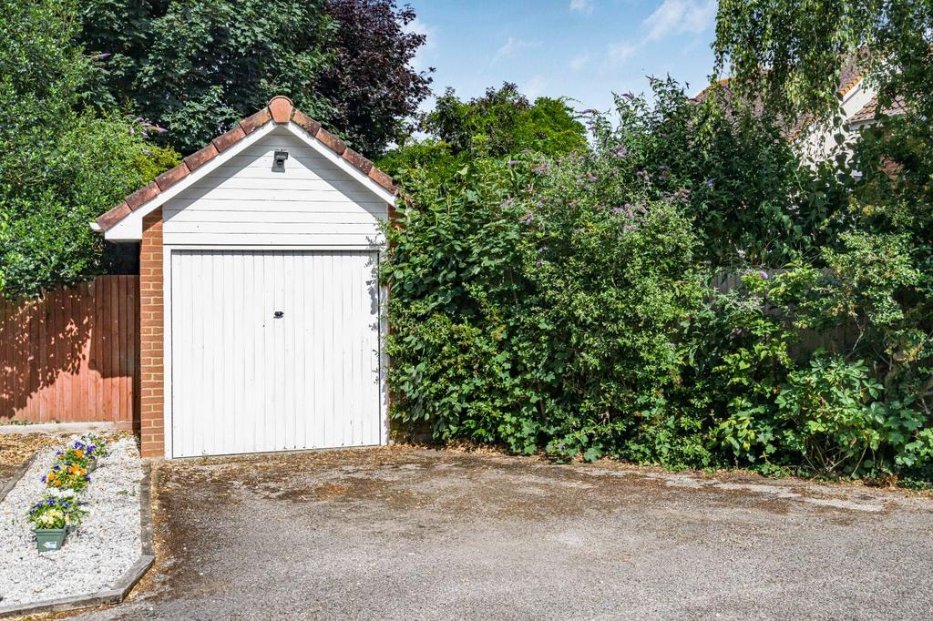 Driveway and Garage