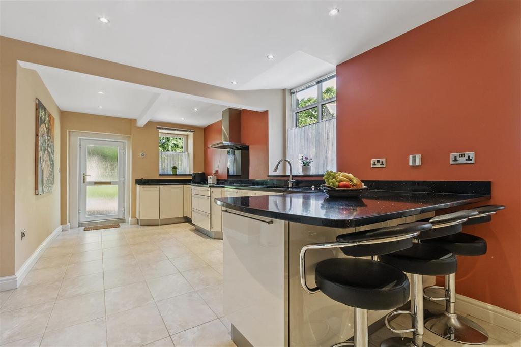 Modern fitted kitchen