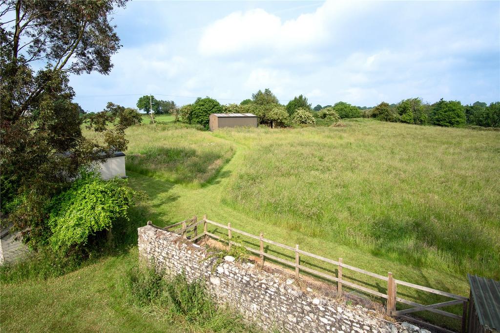 Paddock With Barn