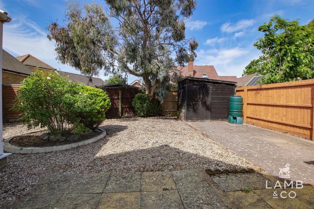 Rear garden
