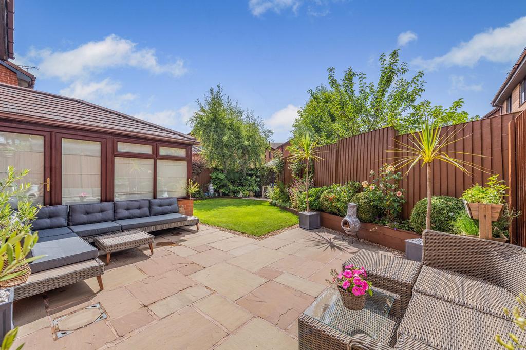 Rear garden