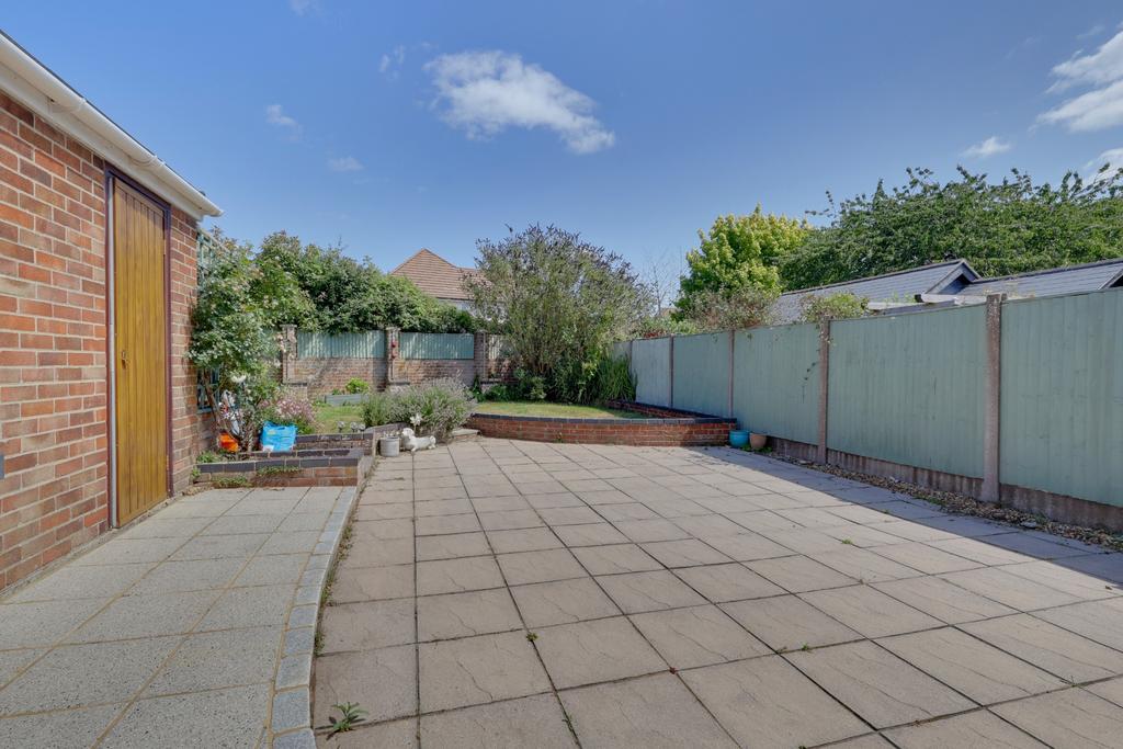 Rear patio