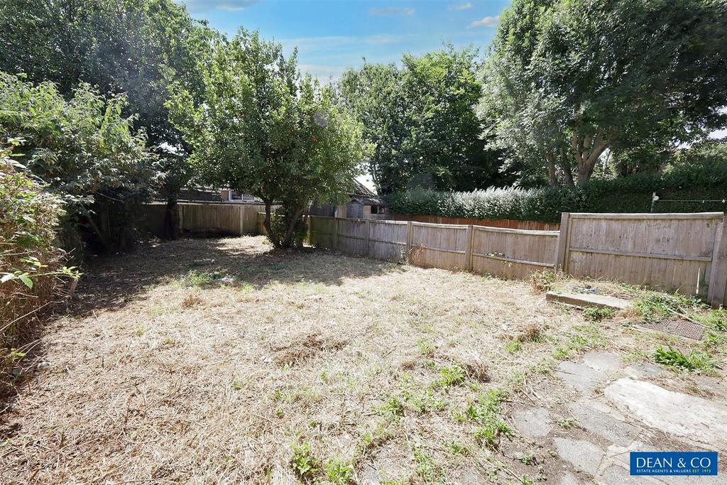 Rear garden