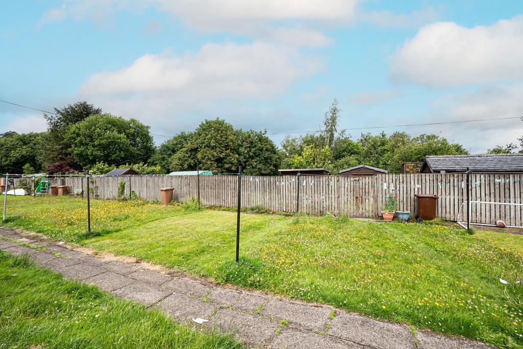 Rear of Property