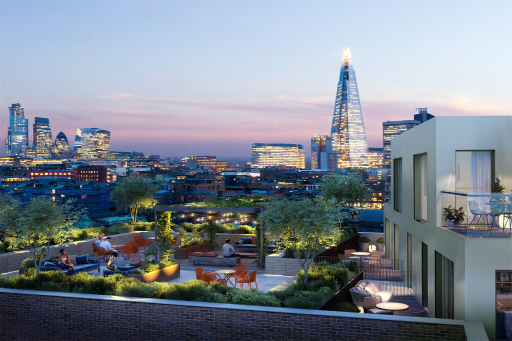 Rooftop terrace