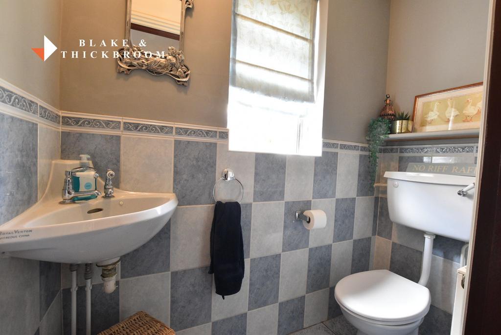 Ground floor cloakroom