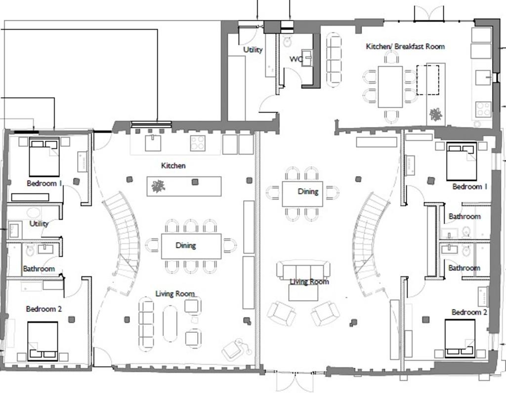 Proposed Barn Ground Floor Plan