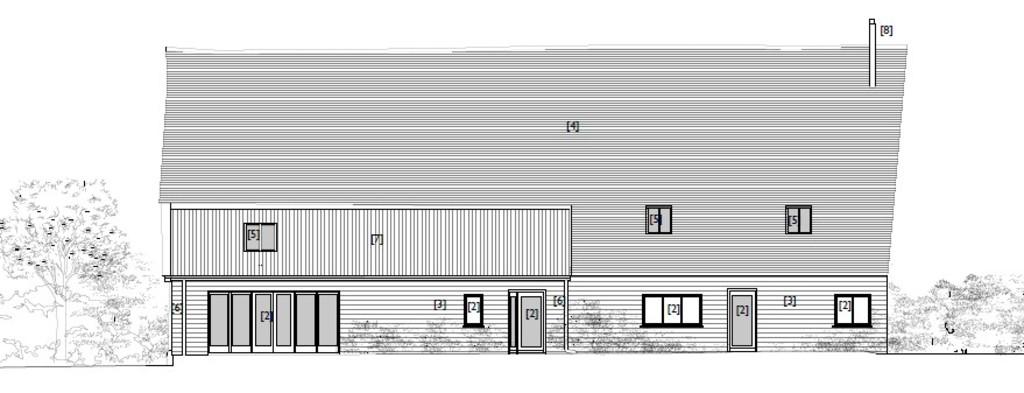 Barn Proposed North West Elevation