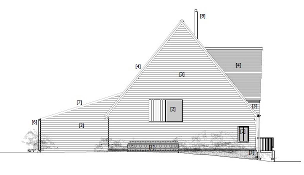 Barn Proposed South West Elevation