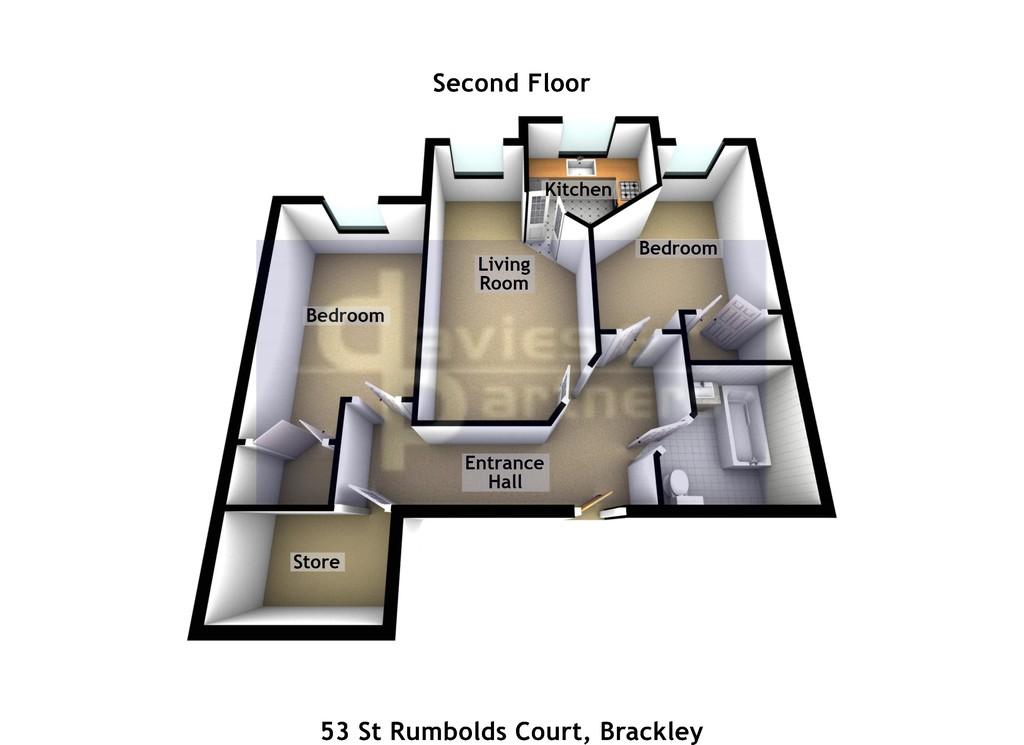53 St Rumbolds Court 3d