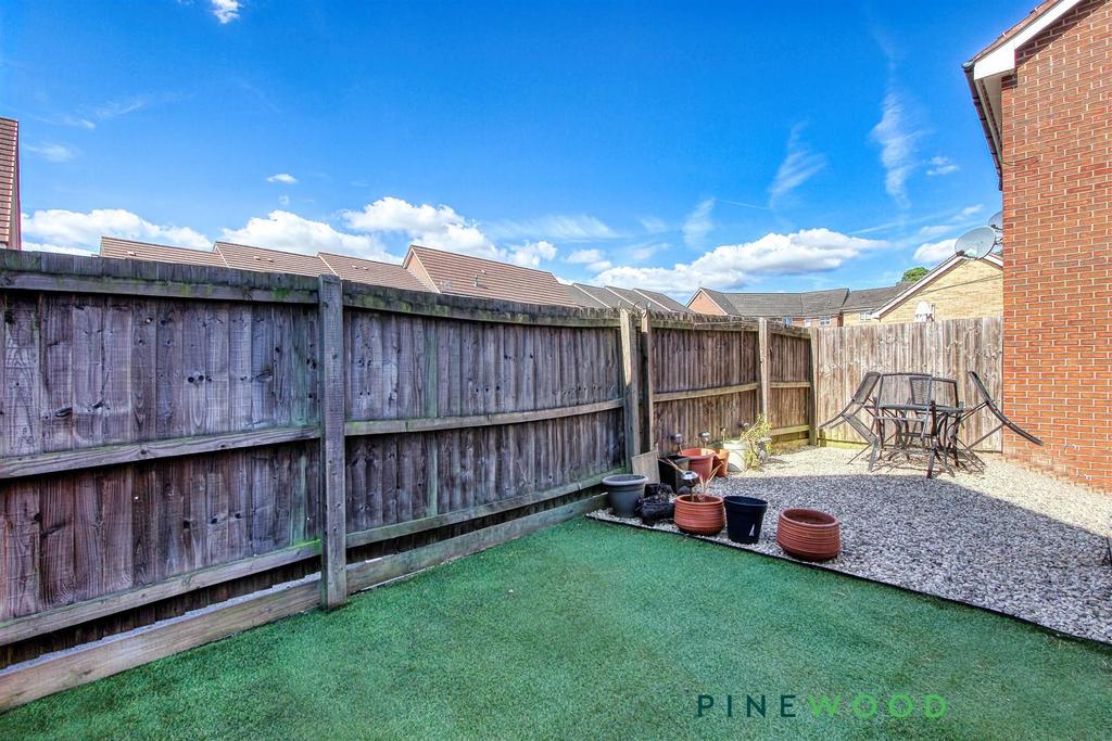 Rear garden