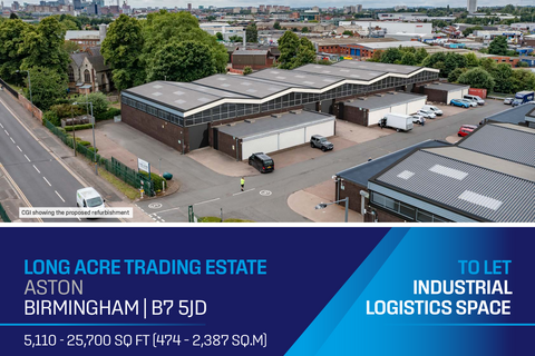 Distribution warehouse to rent, Long Acre Birmingham B7 5JD