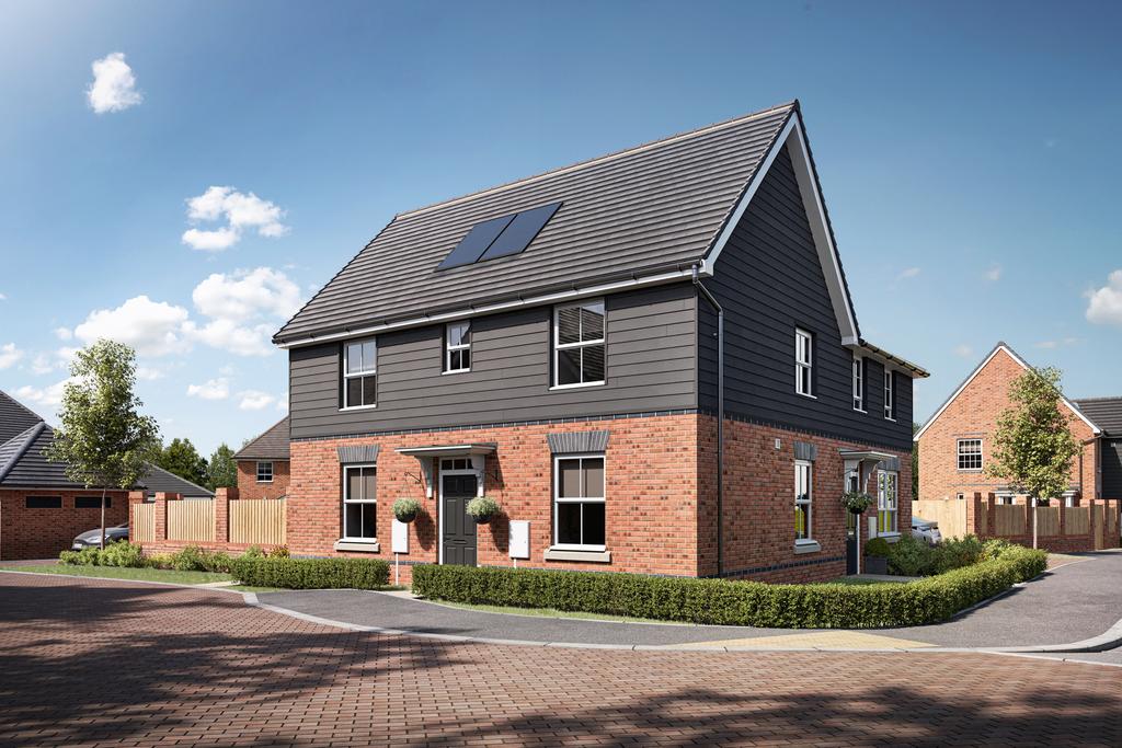 The 3 bedroom semi-detached Hadley at Ryebank...