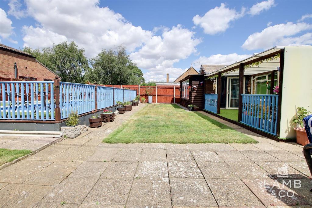 Rear garden