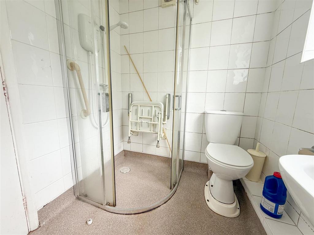 Downstairs family shower room