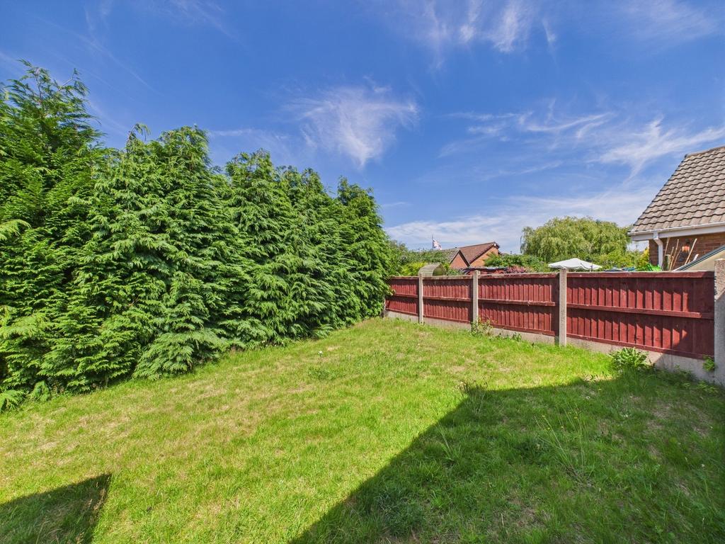 Rear garden