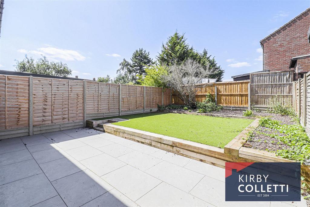 Rear garden