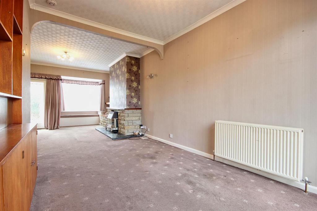 Through lounge and dining room