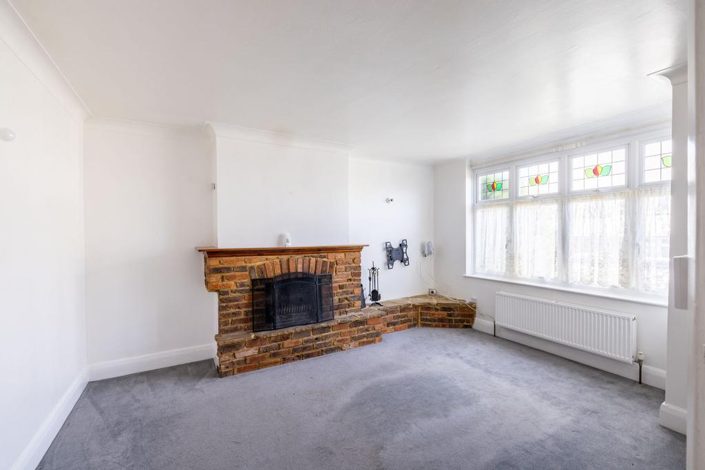 Living room, fireplace