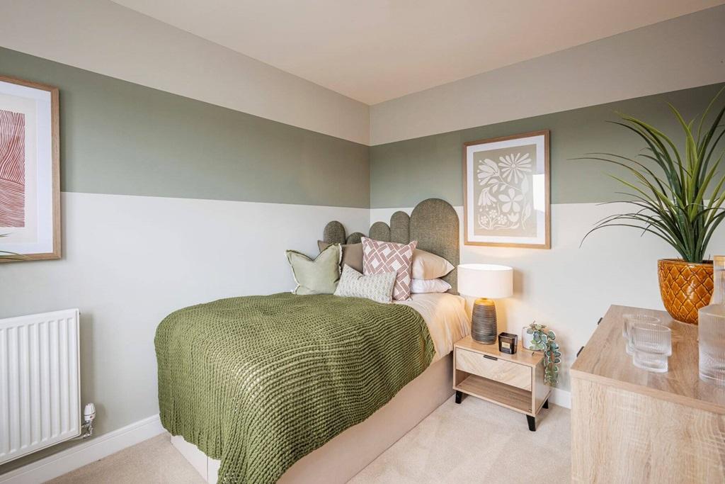 A third bedroom could also be used as a home...