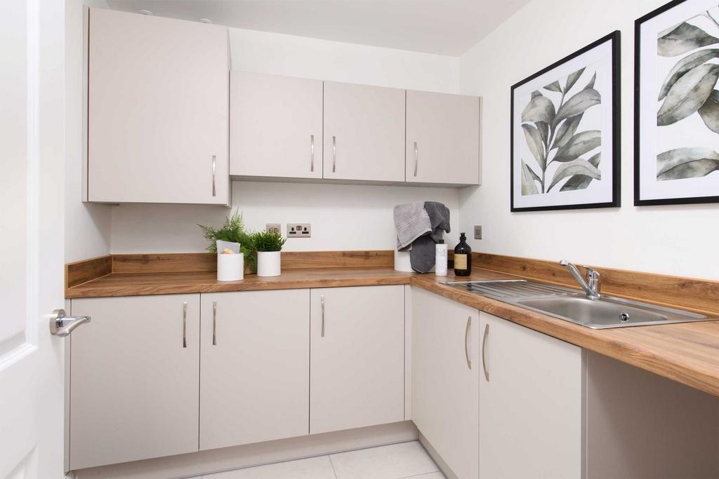 David Wilson Homes Henley Utility Room