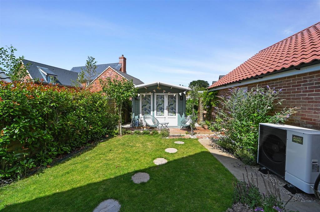Rear garden