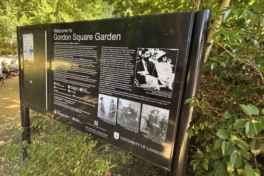 Nearby Gordon Square Garden