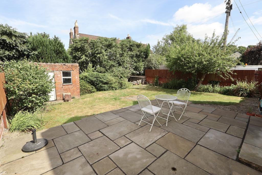 Rear garden