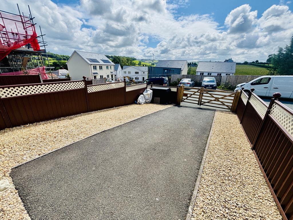 Parking and driveway
