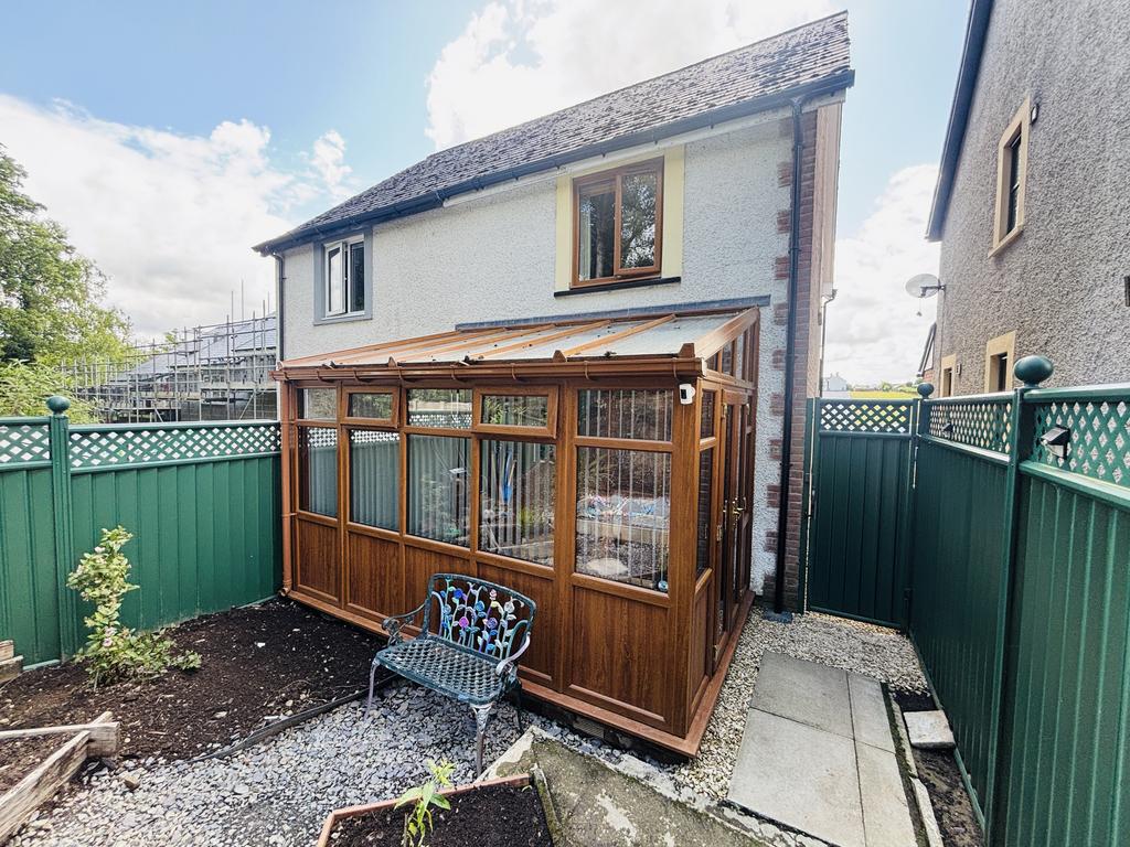 Rear of property