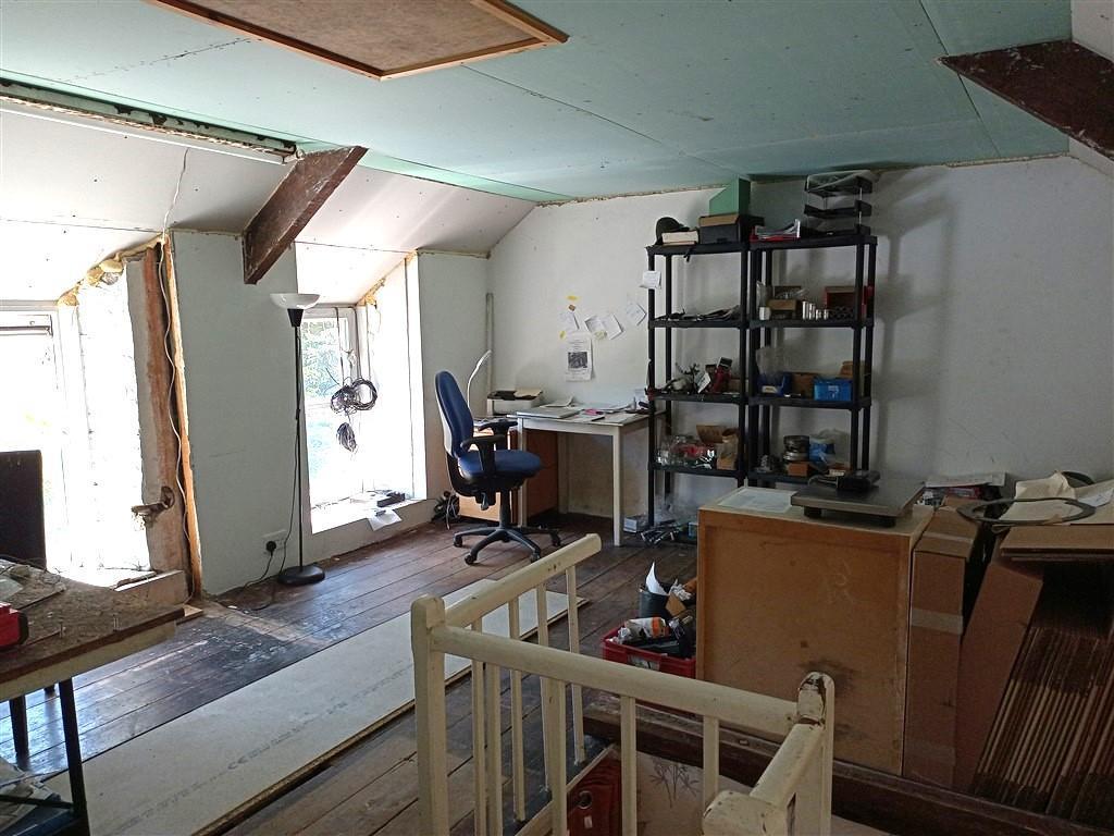Unfinished Bedroom 3 Used As Workroom