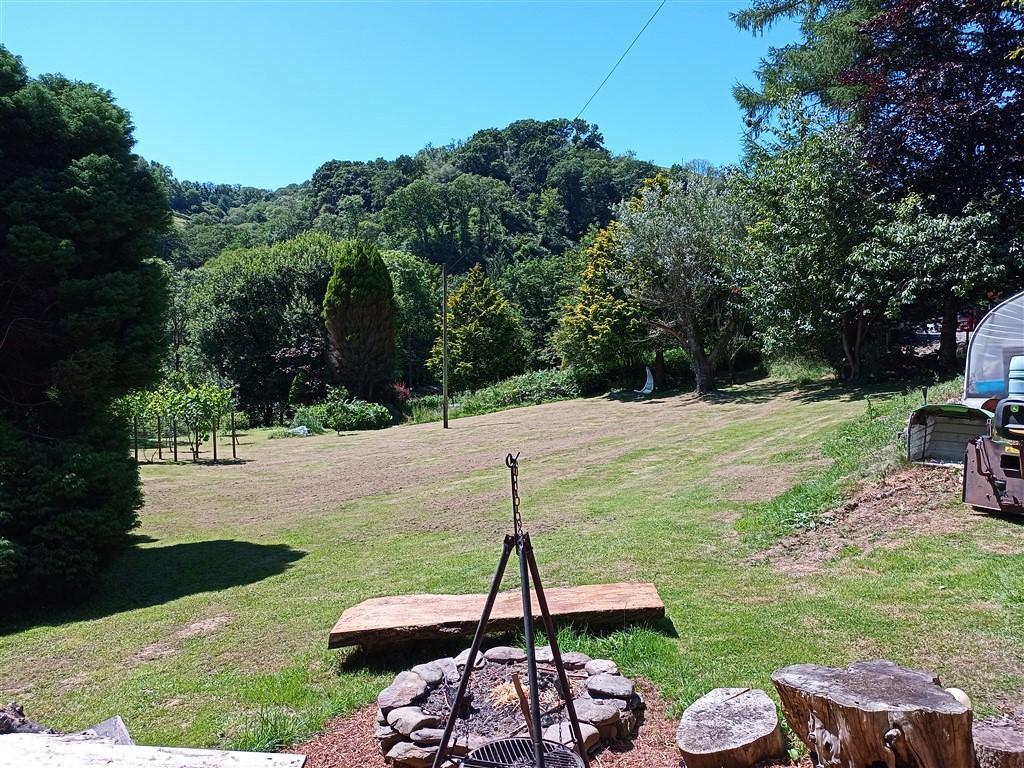 View From Fire Pit Across Gardens