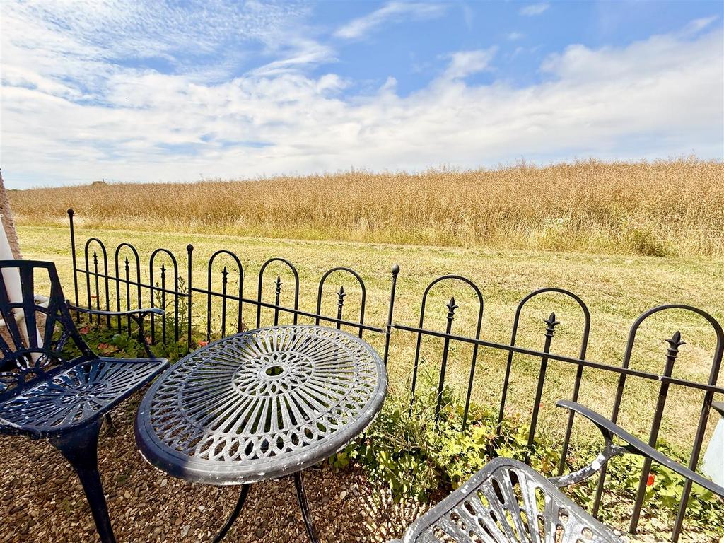 Iris outdoor seating with a view