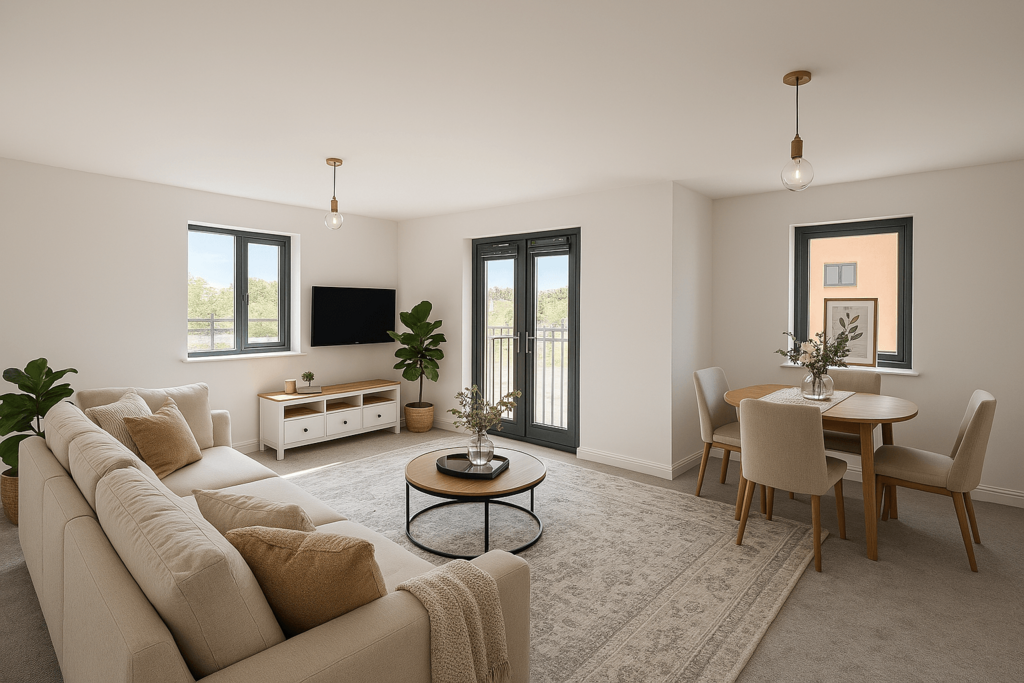 2 Bedroom Ground floor Apartment Chain Free - Mar