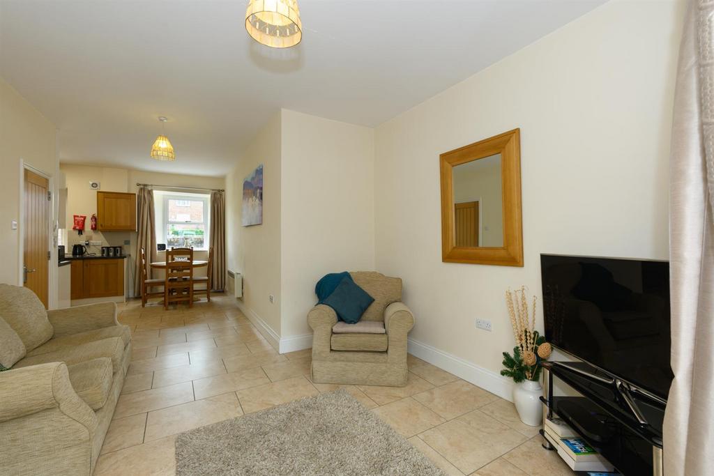 Open plan room