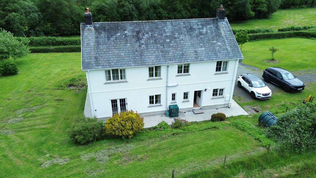 Rear of property