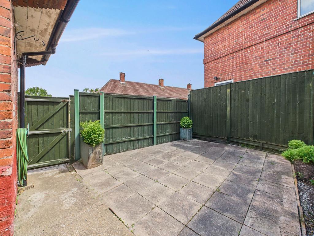 Rear Courtyard