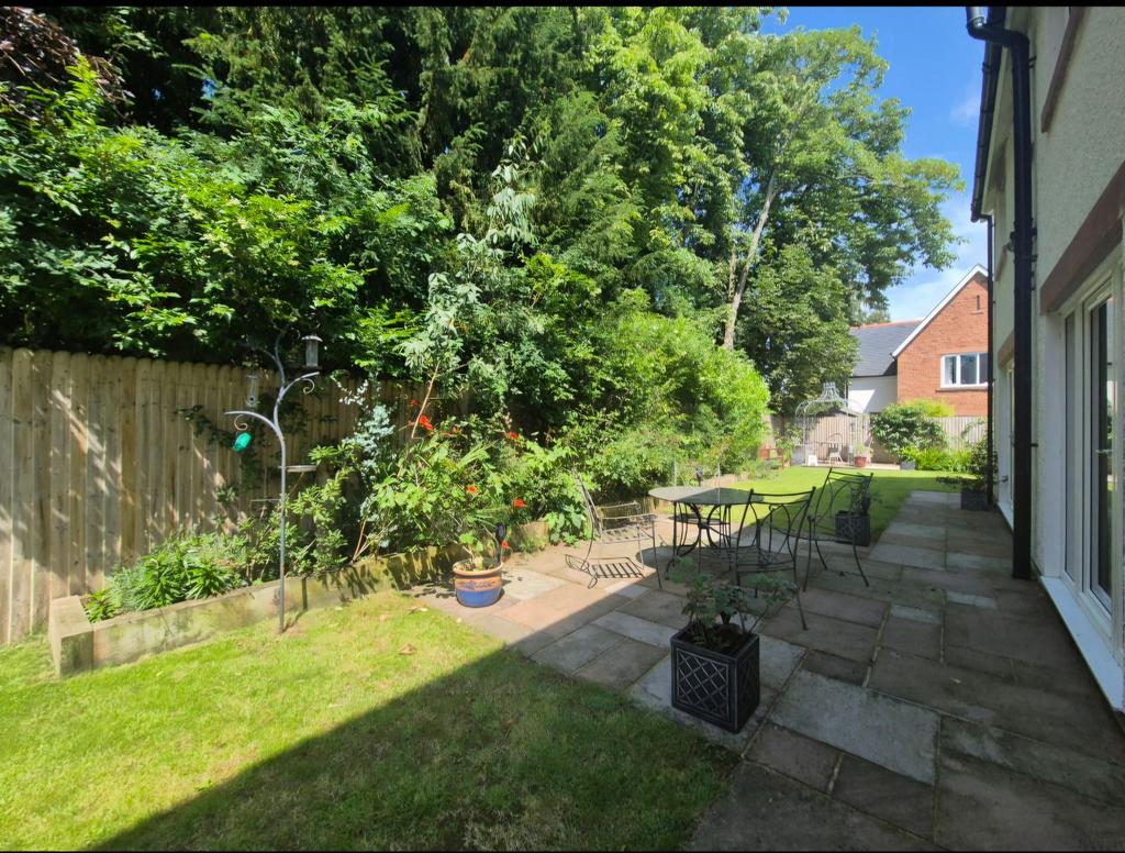 Rear garden