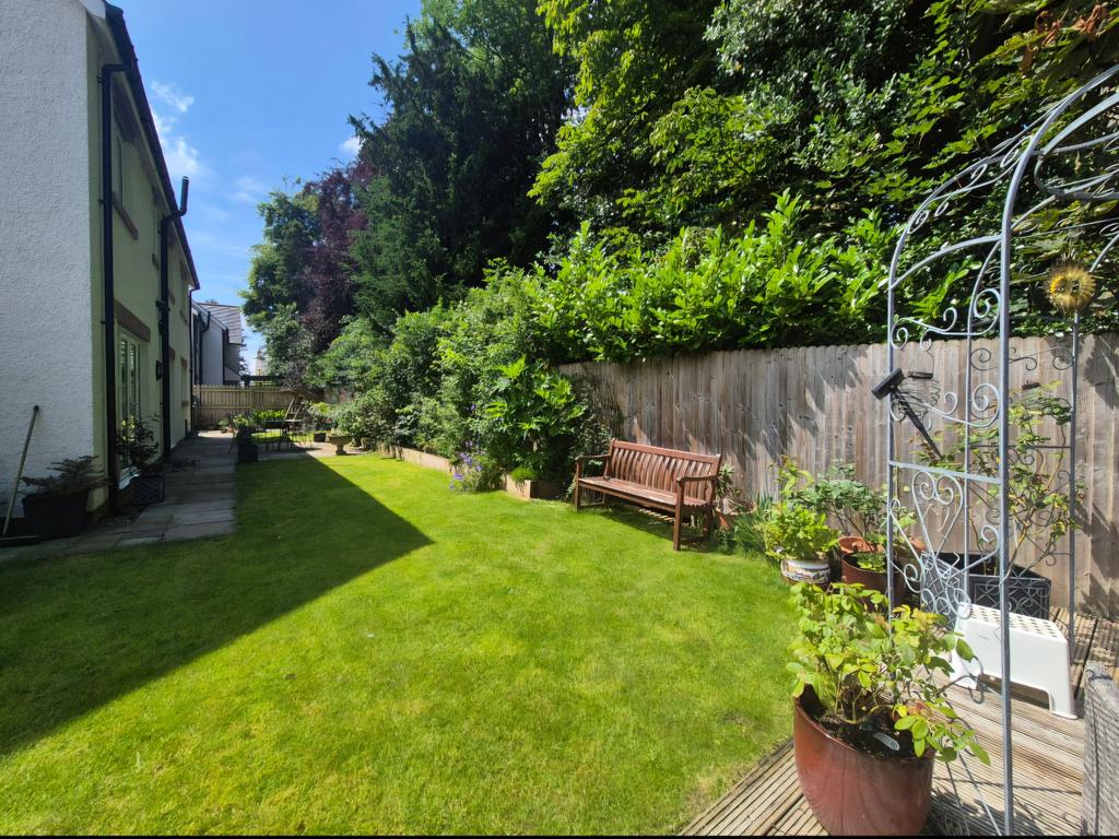 Rear garden