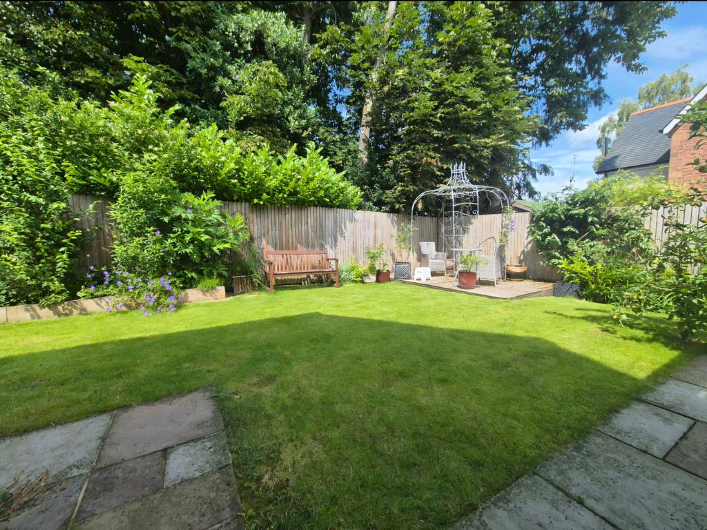 Rear garden