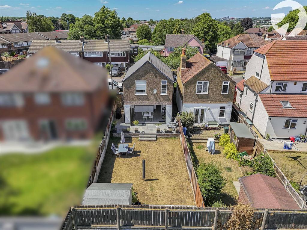 Aerial Rear View