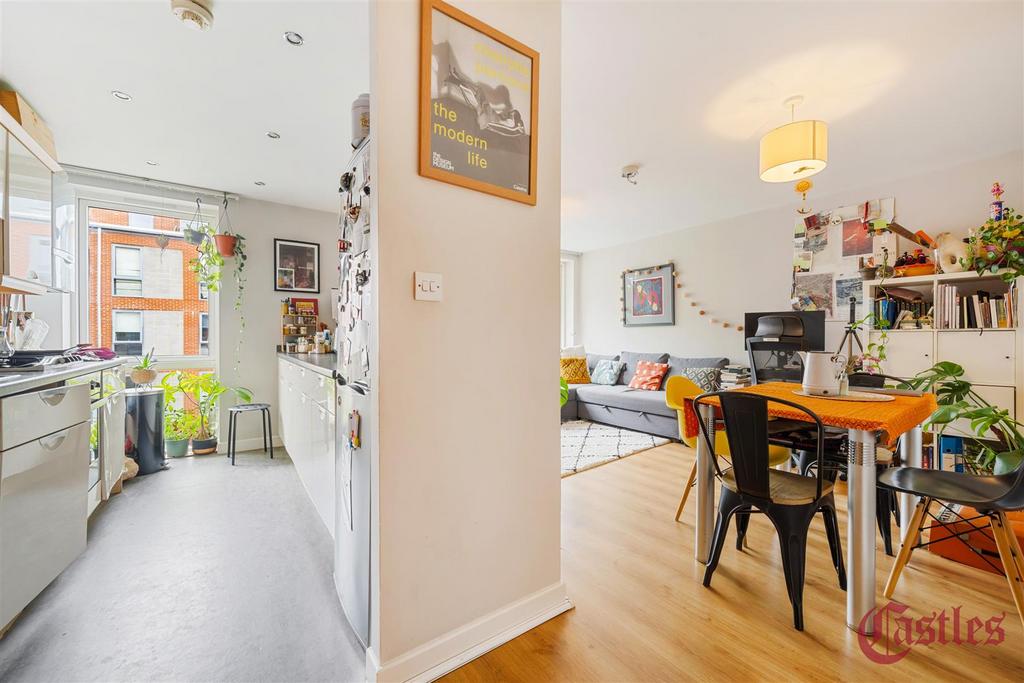 Open-plan living area