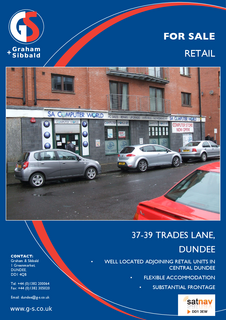 Retail property (high street) for sale, 37-39 Trades Ln Dundee DD1 3EW
