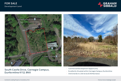 Land for sale, South Castle Brae Dunfermline KY11 8NX